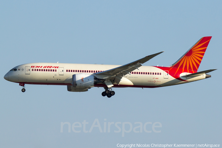 Air India Boeing 787-8 Dreamliner (VT-ANO) | Photo 158753