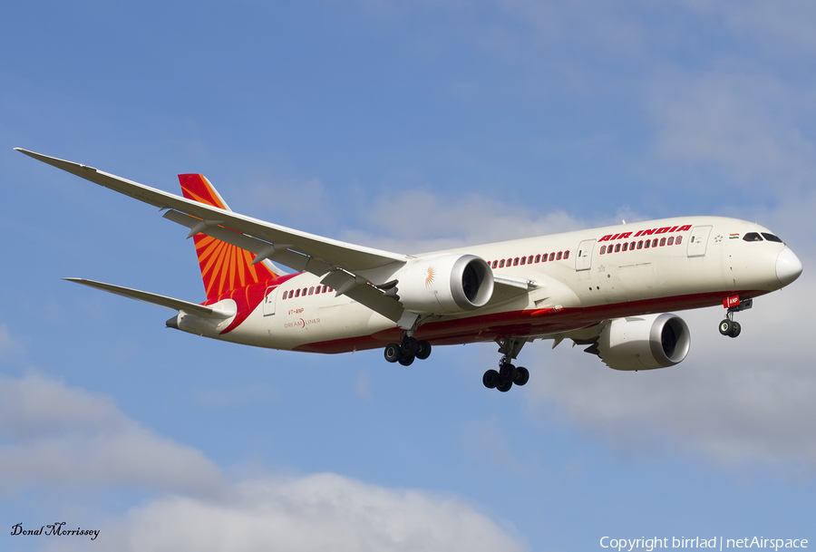 Air India Boeing 787-8 Dreamliner (VT-ANP) | Photo 99260