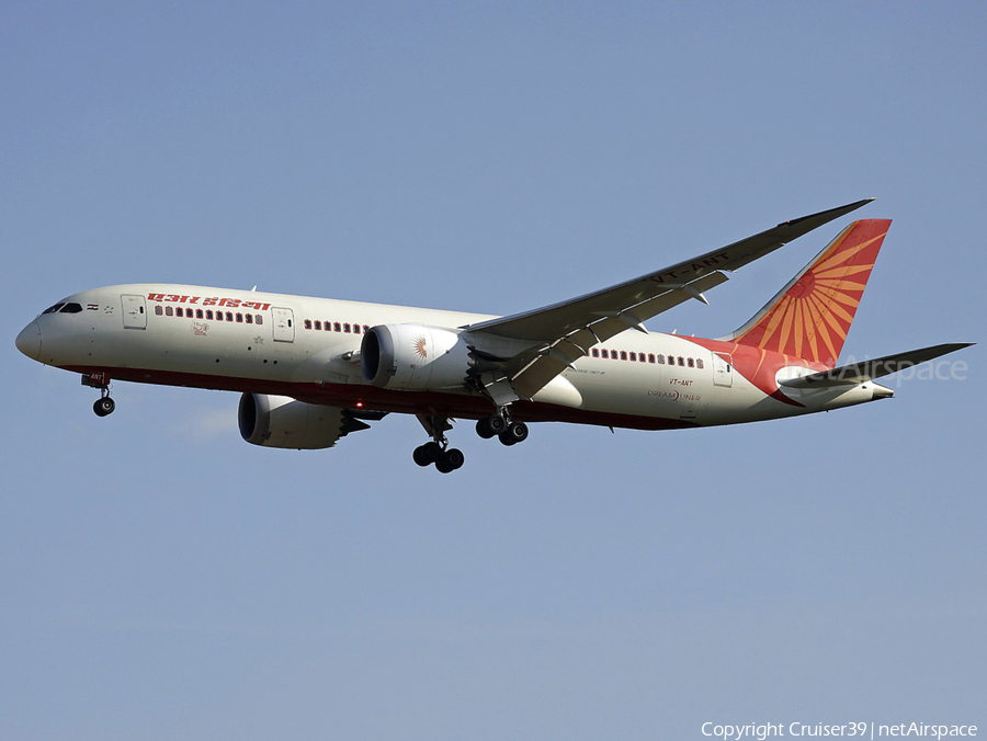 Air India Boeing 787-8 Dreamliner (VT-ANT) | Photo 534950