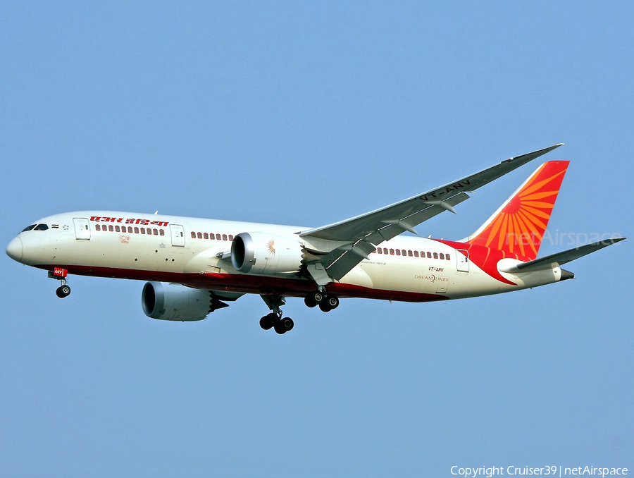 Air India Boeing 787-8 Dreamliner (VT-ANV) | Photo 351504