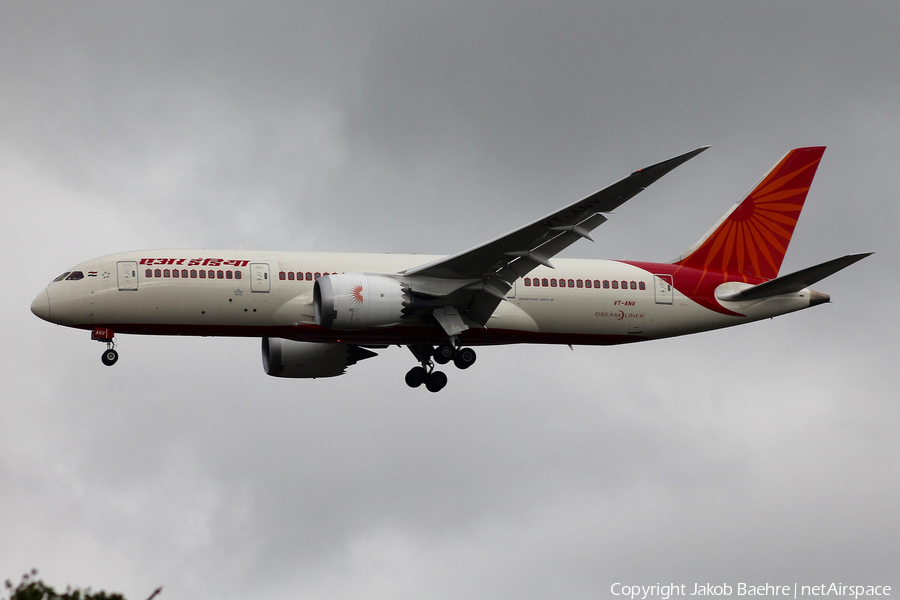 Air India Boeing 787-8 Dreamliner (VT-ANV) | Photo 148448