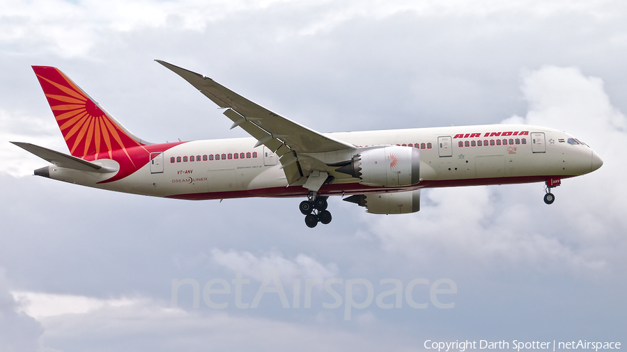 Air India Boeing 787-8 Dreamliner (VT-ANV) | Photo 378402