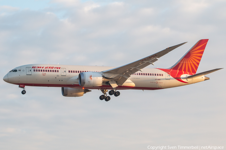 Air India Boeing 787-8 Dreamliner (VT-ANX) | Photo 467076
