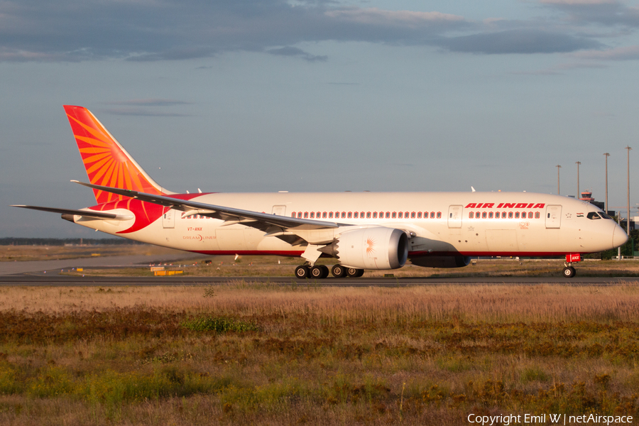 Air India Boeing 787-8 Dreamliner (VT-ANX) | Photo 502674