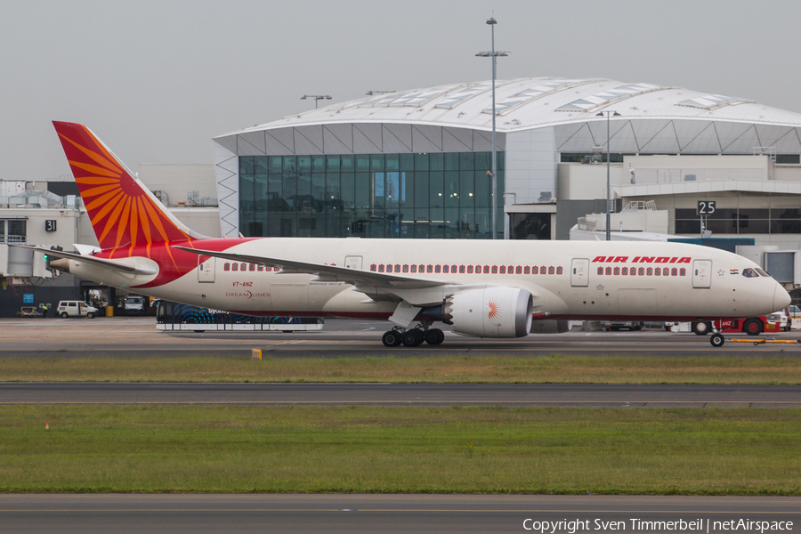 Air India Boeing 787-8 Dreamliner (VT-ANZ) | Photo 283953