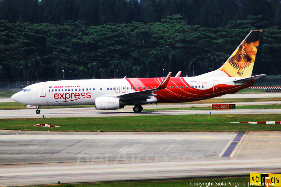 Air India Express Boeing 737-8Q8 (VT-AXG) | Photo 390596