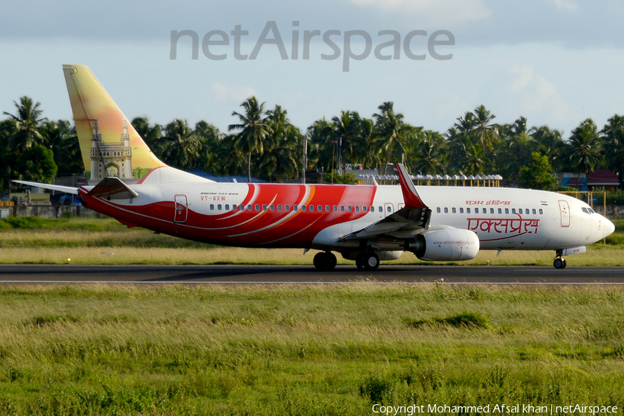 Air India Express Boeing 737-8HG (VT-AXW) | Photo 96102
