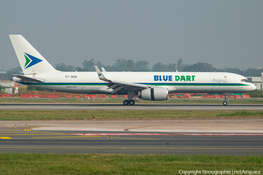 Blue Dart Aviation Boeing 757-23N(PCF) (VT-BDB) | Photo 536046