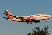 Air India Boeing 747-437 (VT-EVA) at  Hamburg - Fuhlsbuettel (Helmut Schmidt), Germany