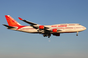 Air India Boeing 747-437 (VT-EVA) at  Hamburg - Fuhlsbuettel (Helmut Schmidt), Germany