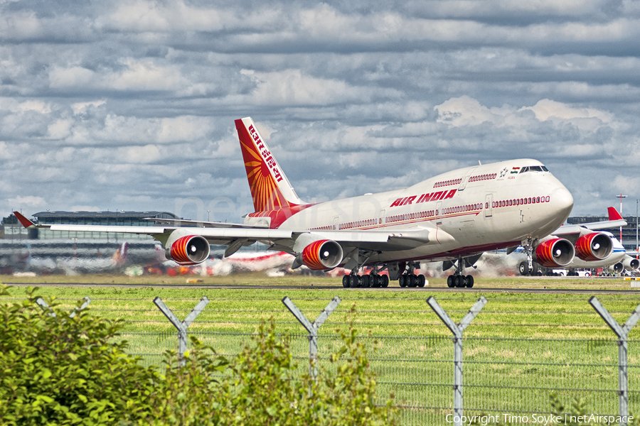 Air India Boeing 747-437 (VT-EVA) | Photo 209843
