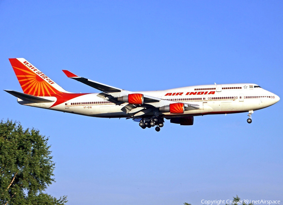 Air India Boeing 747-437 (VT-EVA) | Photo 232520