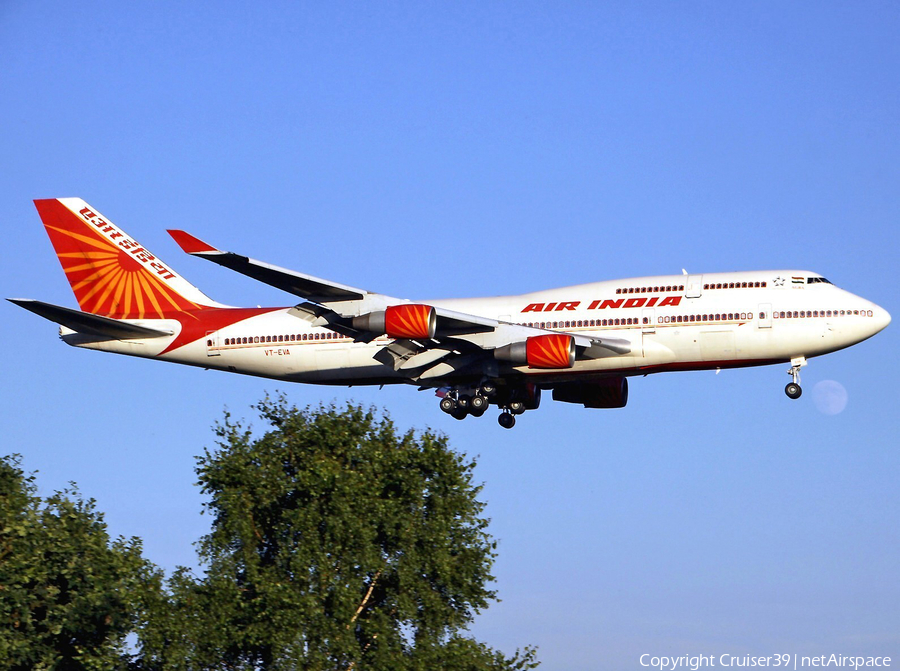 Air India Boeing 747-437 (VT-EVA) | Photo 232521