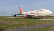 Air India Boeing 747-437 (VT-EVB) at  Hannover - Langenhagen, Germany