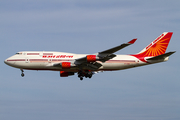 Air India Boeing 747-437 (VT-EVB) at  Hannover - Langenhagen, Germany