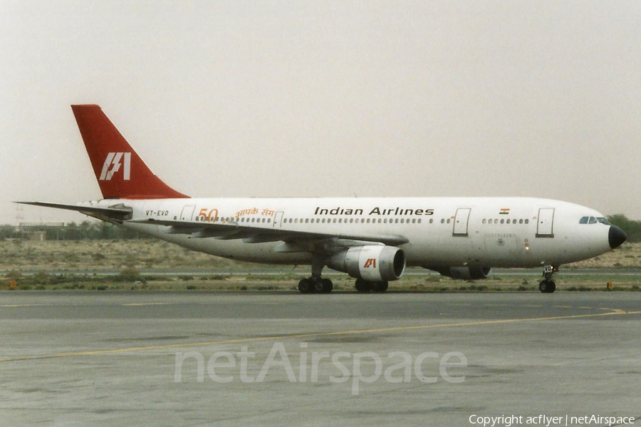 Indian Airlines Airbus A300B4-203 (VT-EVD) | Photo 410344