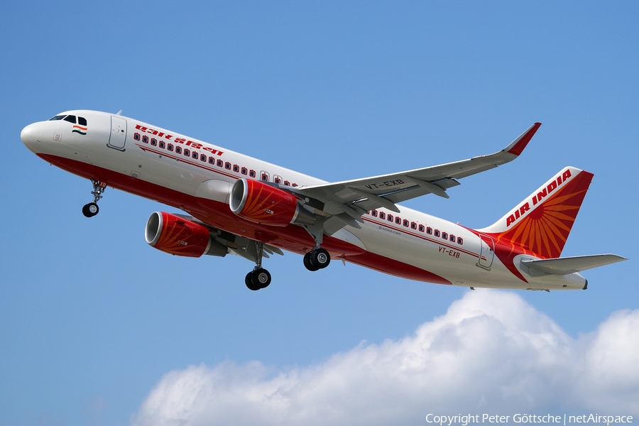 Air India Airbus A320-214 (VT-EXB) | Photo 80034