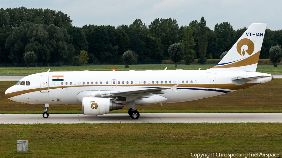 (Private) Airbus A319-115X CJ (VT-IAH) | Photo 261314