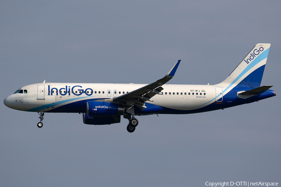 IndiGo Airbus A320-232 (VT-IFJ) | Photo 285174