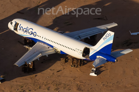 IndiGo Airbus A320-232 (VT-IKC) at  Marana - Pinal Air Park, United States