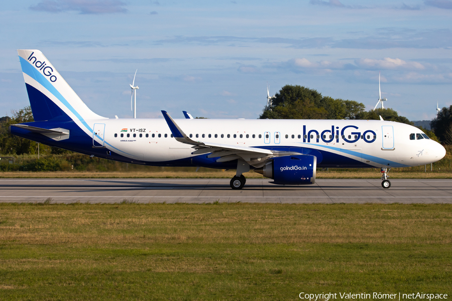 IndiGo Airbus A320-251N (VT-ISZ) | Photo 524984
