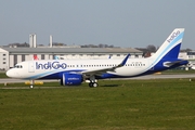 IndiGo Airbus A320-271N (VT-IZR) at  Hamburg - Finkenwerder, Germany