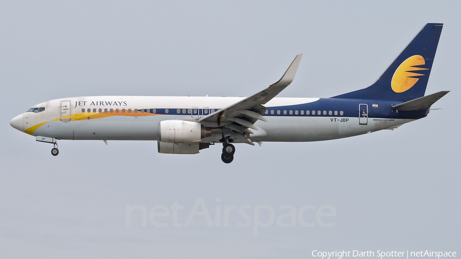 Jet Airways Boeing 737-85R (VT-JBP) | Photo 309645