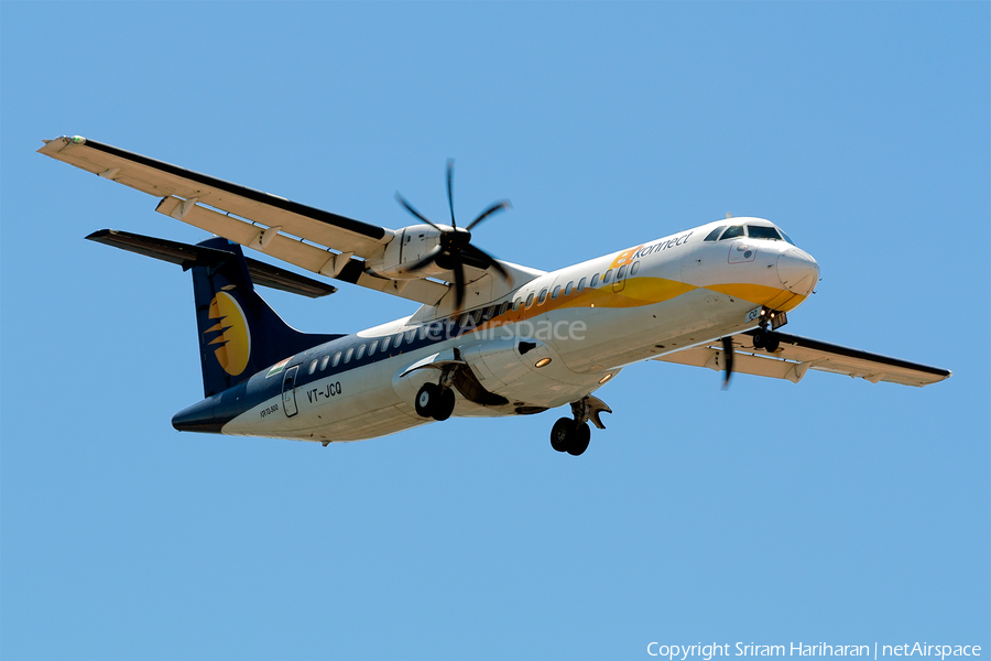 Jet Airways Konnect ATR 72-500 (VT-JCQ) | Photo 49222