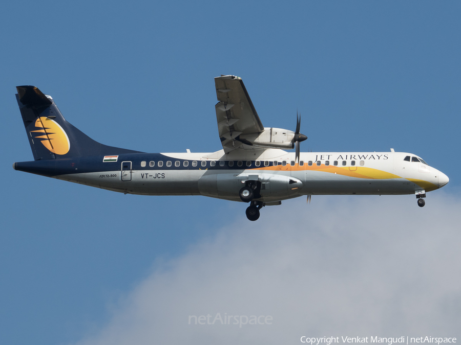 Jet Airways ATR 72-500 (VT-JCS) | Photo 149226