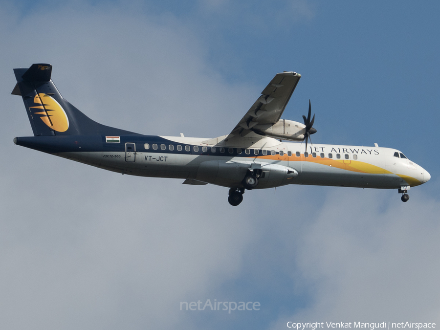 Jet Airways ATR 72-500 (VT-JCT) | Photo 149227