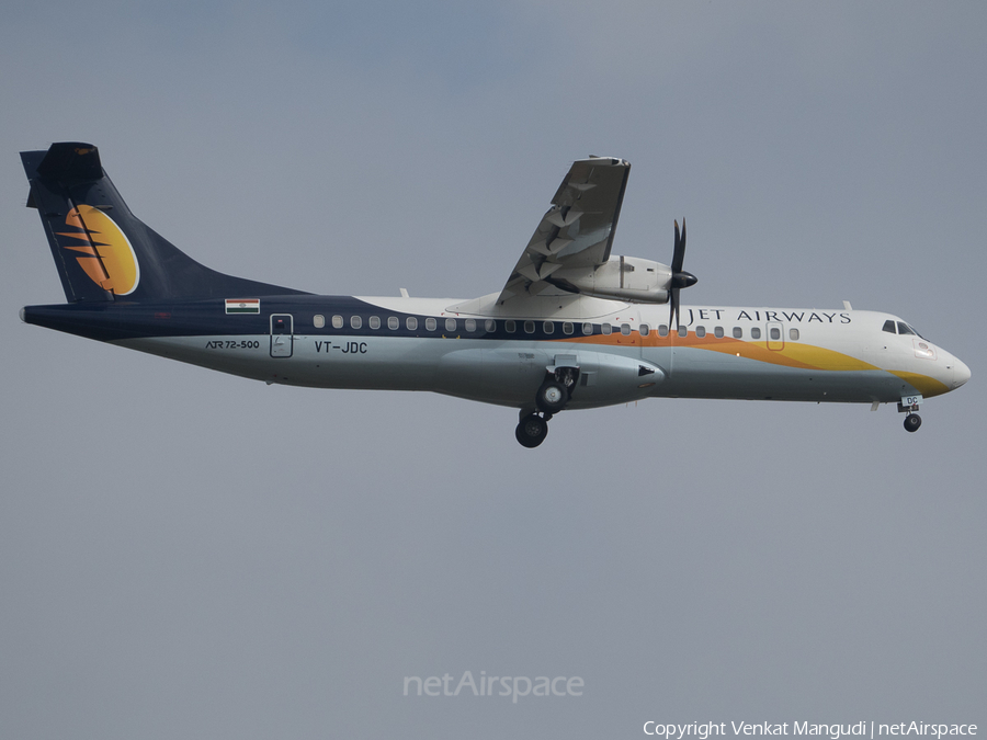 Jet Airways ATR 72-500 (VT-JDC) | Photo 149229