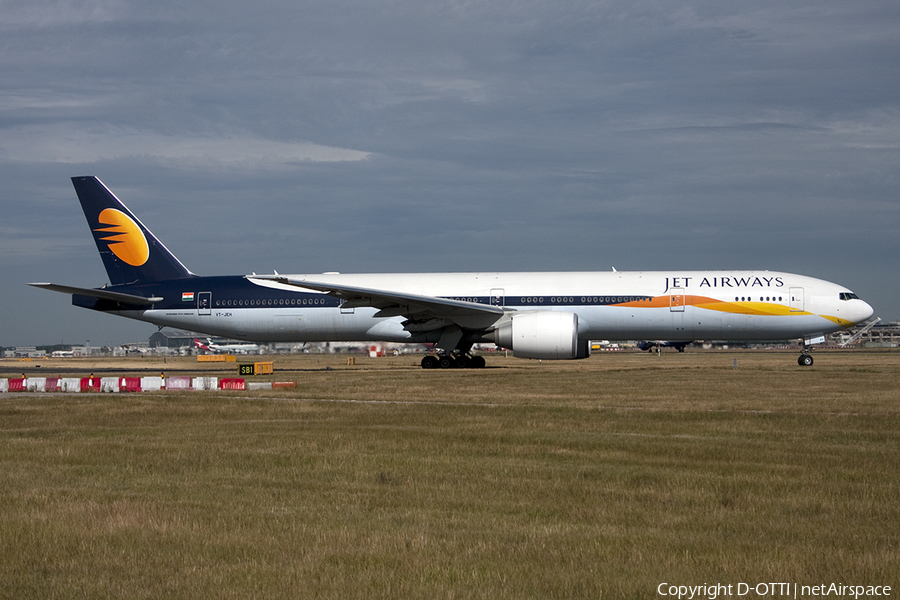 Jet Airways Boeing 777-35R(ER) (VT-JEH) | Photo 303099