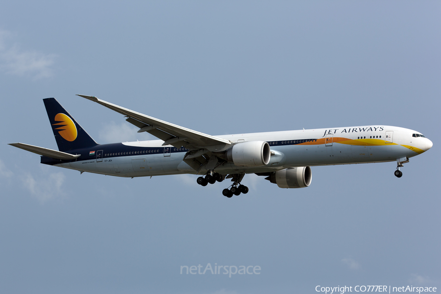 Jet Airways Boeing 777-35R(ER) (VT-JEH) | Photo 71434