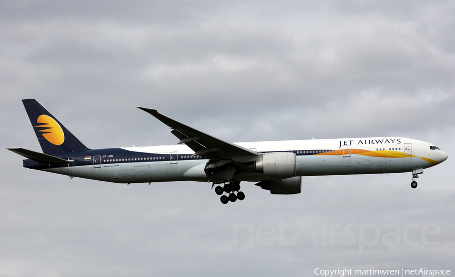 Jet Airways Boeing 777-35R(ER) (VT-JEM) | Photo 307197
