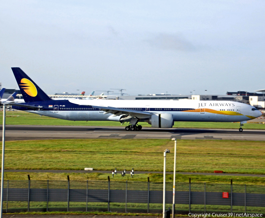 Jet Airways Boeing 777-35R(ER) (VT-JEU) | Photo 220106