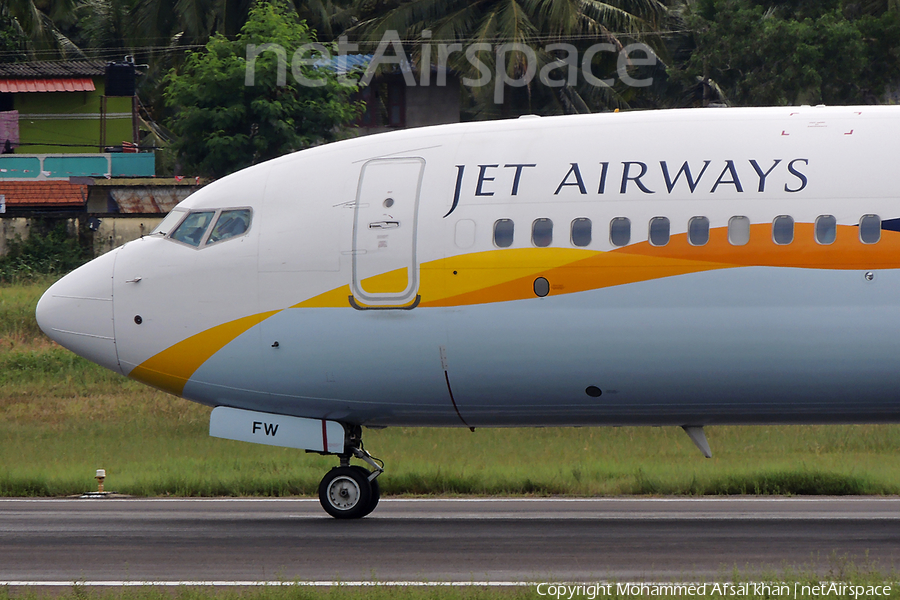 Jet Airways Boeing 737-85R (VT-JFW) | Photo 97004