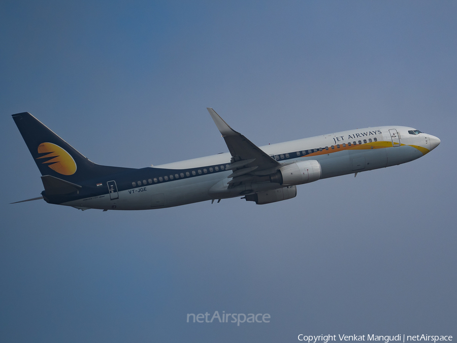 Jet Airways Boeing 737-83N (VT-JGE) | Photo 149085
