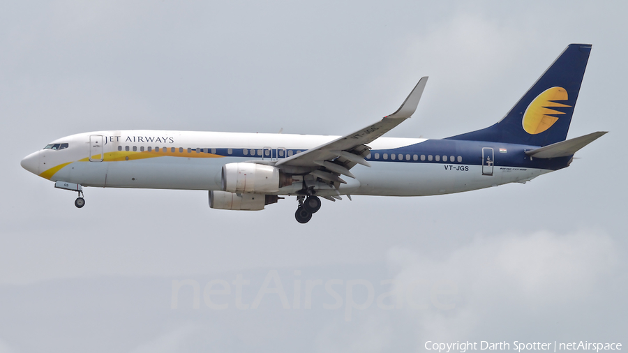 Jet Airways Boeing 737-85R (VT-JGS) | Photo 309647