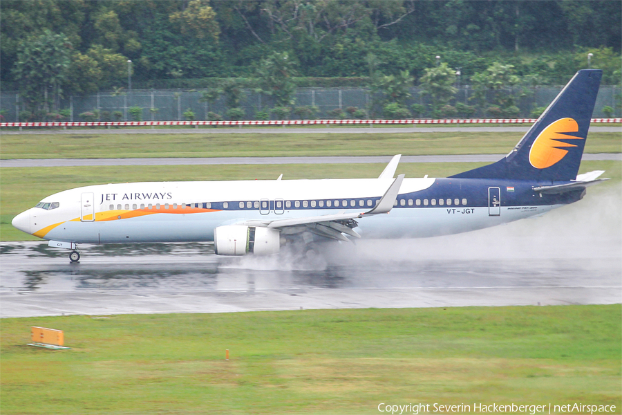 Jet Airways Boeing 737-85R (VT-JGT) | Photo 170207