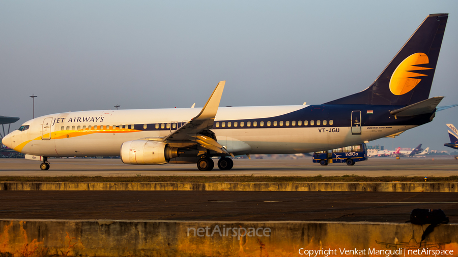 Jet Airways Boeing 737-85R (VT-JGU) | Photo 219887