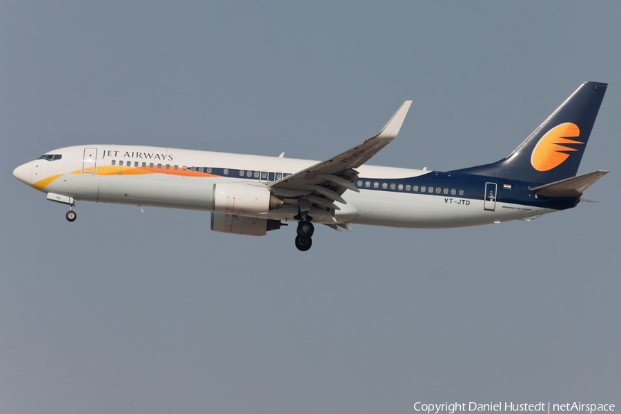 Jet Airways Boeing 737-838 (VT-JTD) | Photo 416406