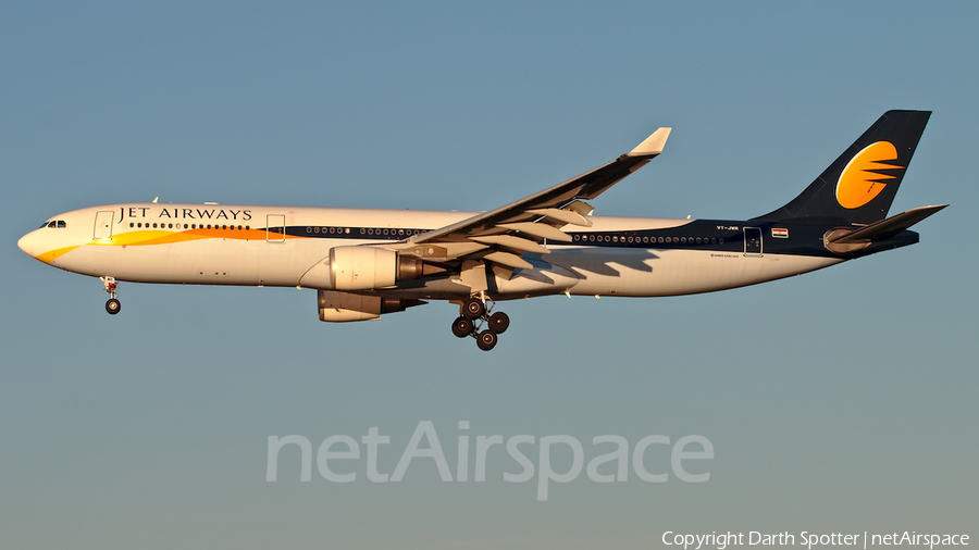 Jet Airways Airbus A330-302 (VT-JWR) | Photo 359108