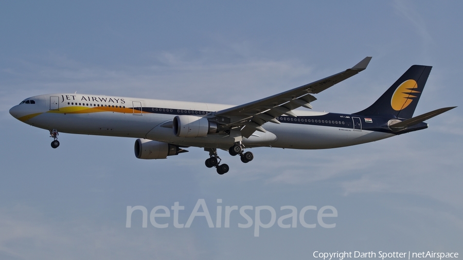 Jet Airways Airbus A330-302 (VT-JWR) | Photo 230084