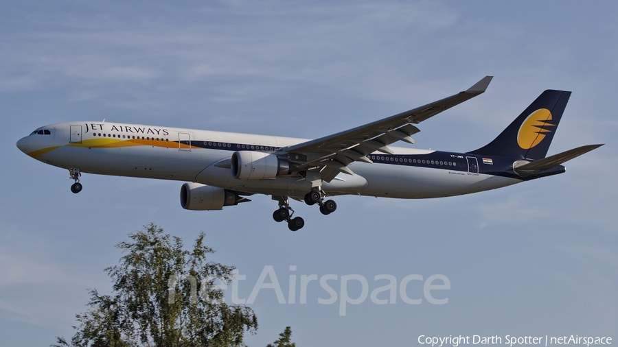 Jet Airways Airbus A330-302 (VT-JWS) | Photo 230085