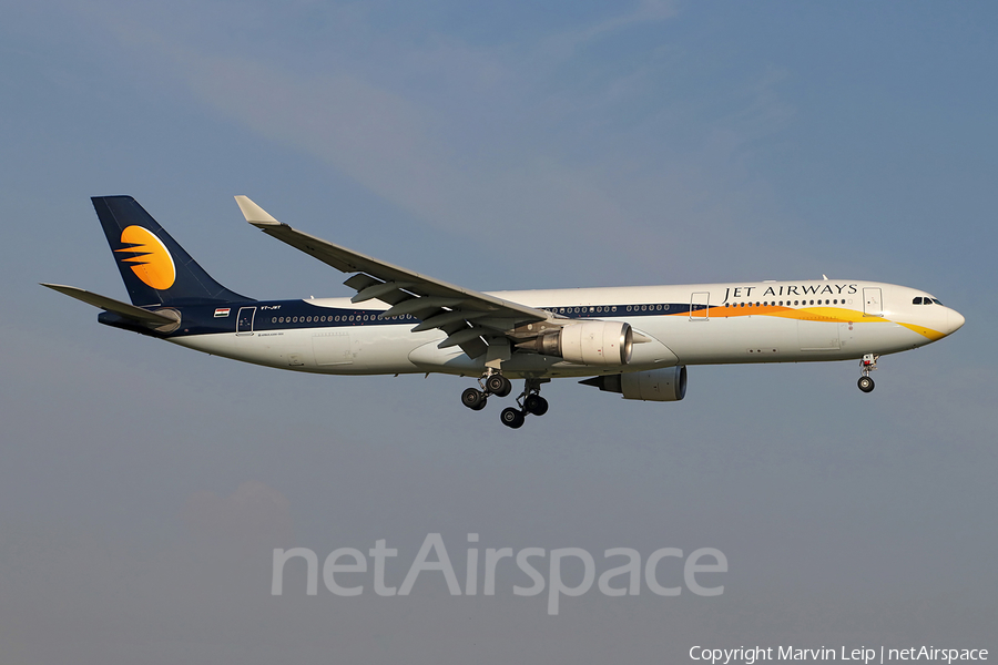 Jet Airways Airbus A330-302E (VT-JWT) | Photo 557306