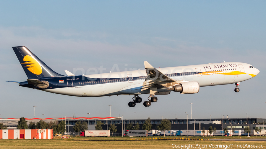 Jet Airways Airbus A330-302 (VT-JWU) | Photo 285397