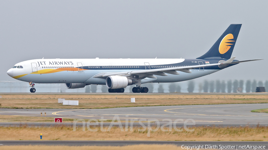 Jet Airways Airbus A330-302 (VT-JWU) | Photo 354617