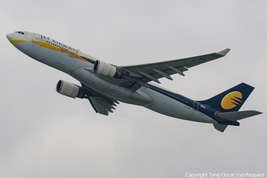 Jet Airways Airbus A330-202 (VT-JWV) | Photo 282689