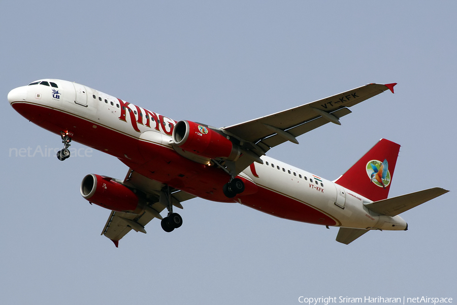 Kingfisher Airlines Airbus A320-232 (VT-KFK) | Photo 31069