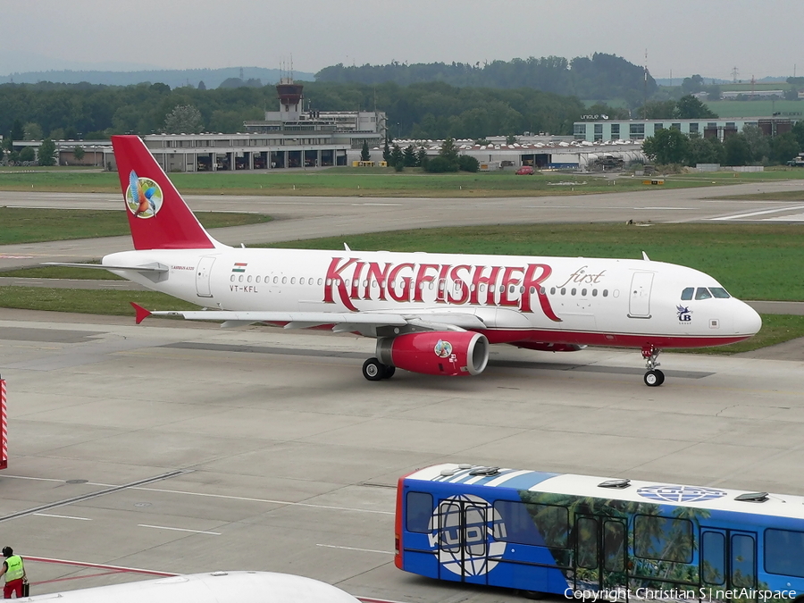 Kingfisher Airlines Airbus A320-232 (VT-KFL) | Photo 135595